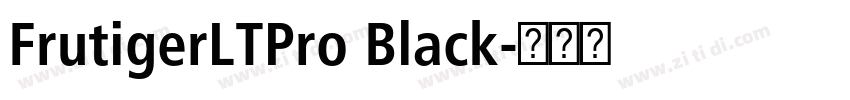 FrutigerLTPro Black字体转换 FrutigerLTPro Black字体转换